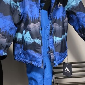 McKinley Blue and Black Winter Jacket
